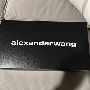 Brand new/ never worn Alexander wang heels. Non negotiable